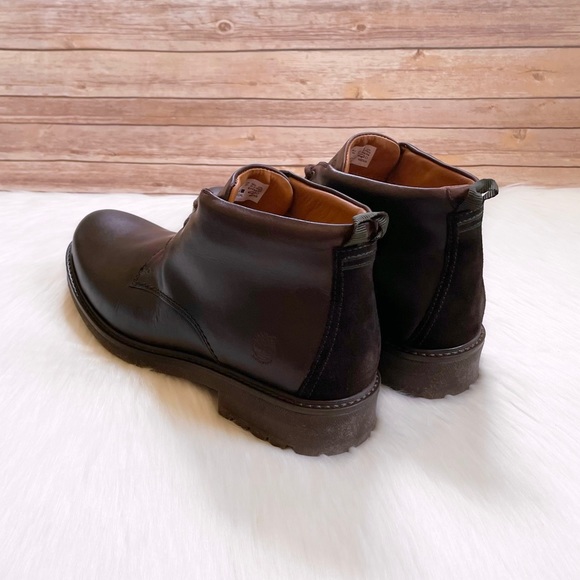 Timberland Oakrock Waterproof Chukka Boots In Dark Brown - Picture 2 of 8